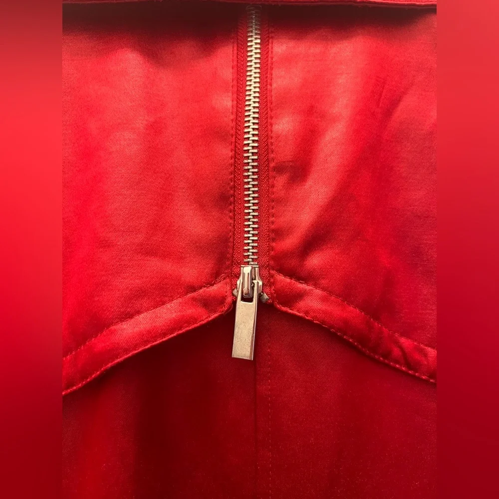 BeBe used Red coat with belt - Picture 6 of 12